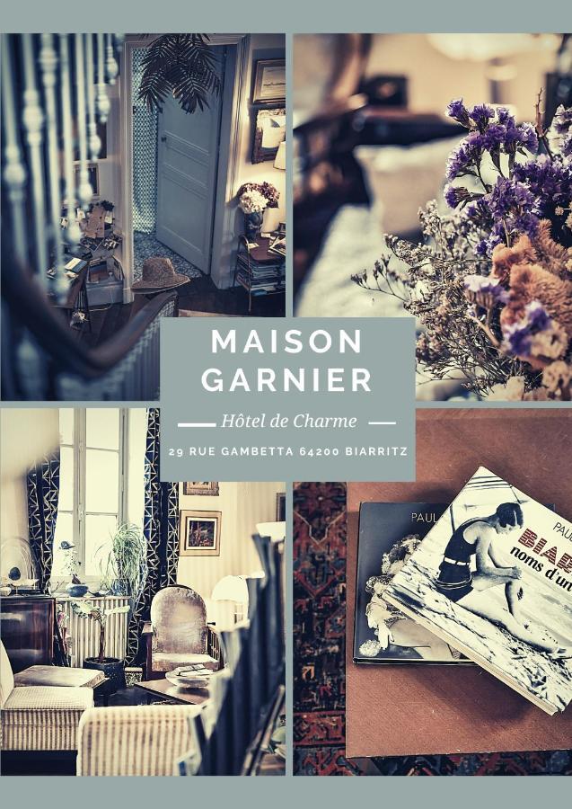 Maison Garnier Hotel De Charme بياريتز المظهر الخارجي الصورة